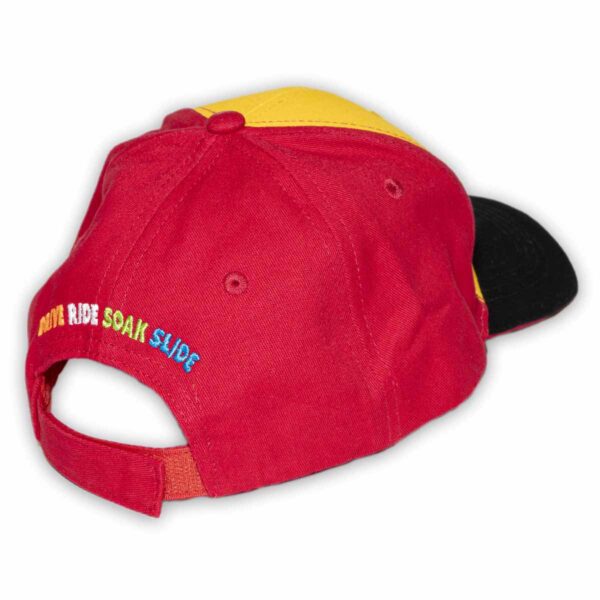 Diggerland Baseball Cap - Red & Yellow - Diggerland USA